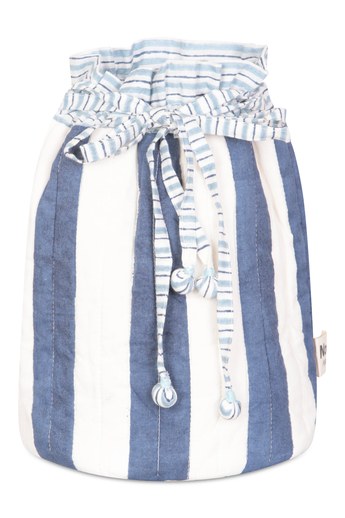 Retreat Broad Stripe Washbag Washbag Cotton Indigo One Size