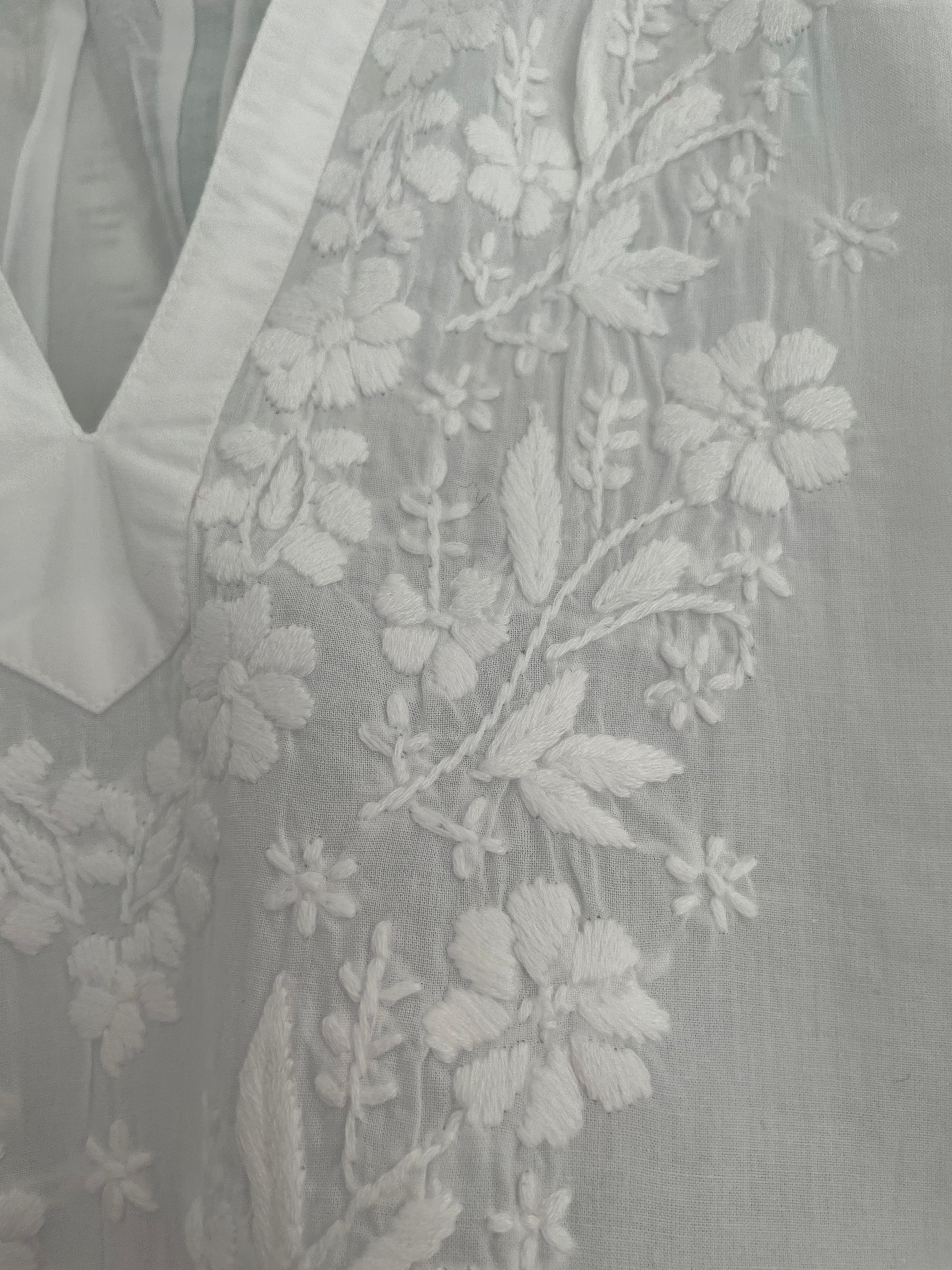Valentina - Hand Embroidered Tunic Dress