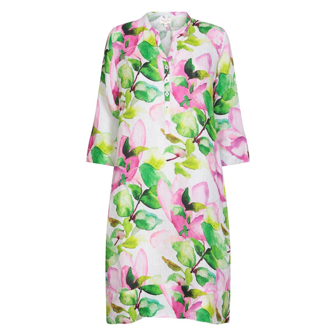 Watermelon Tunic Dress Linen