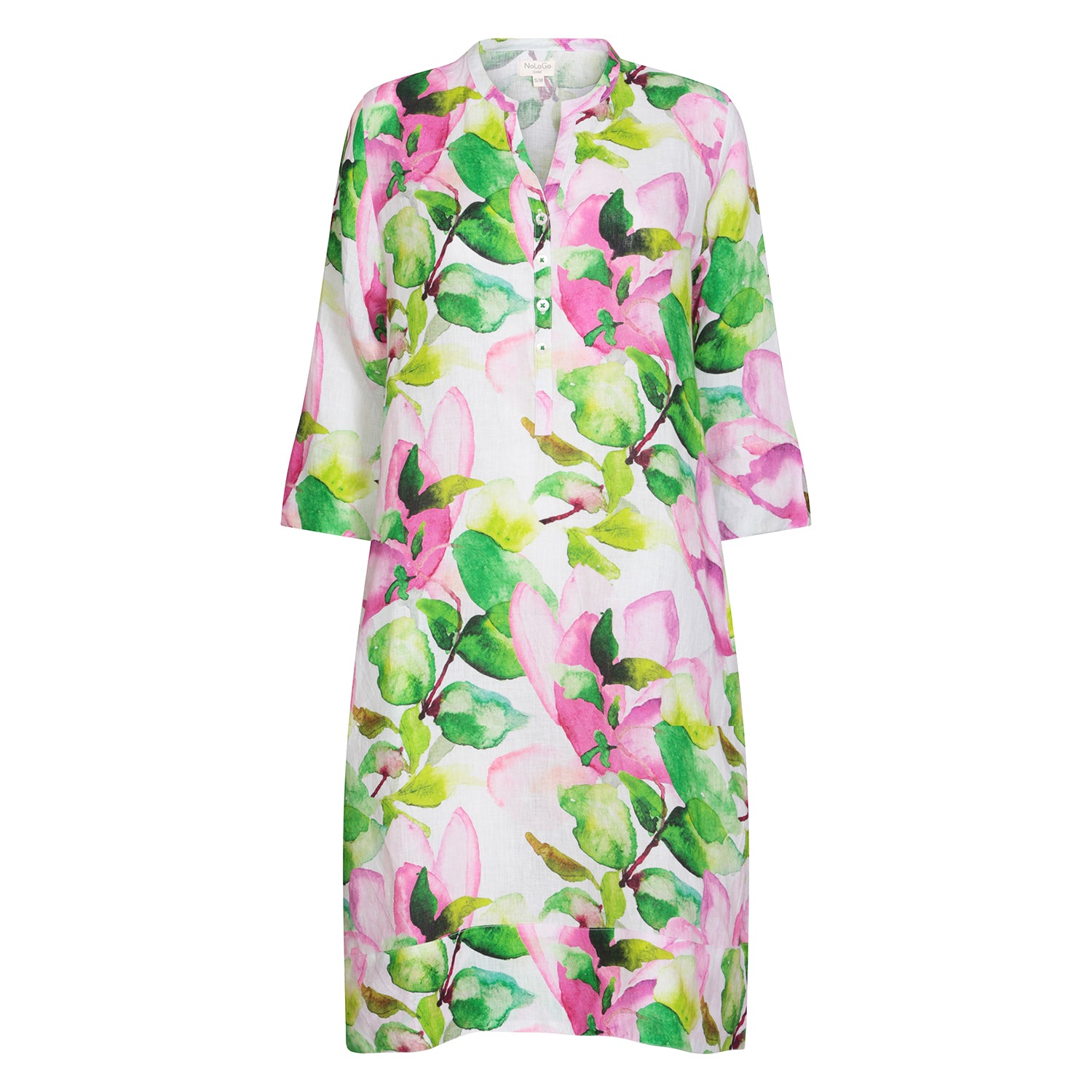 Watermelon Tunic Dress Linen