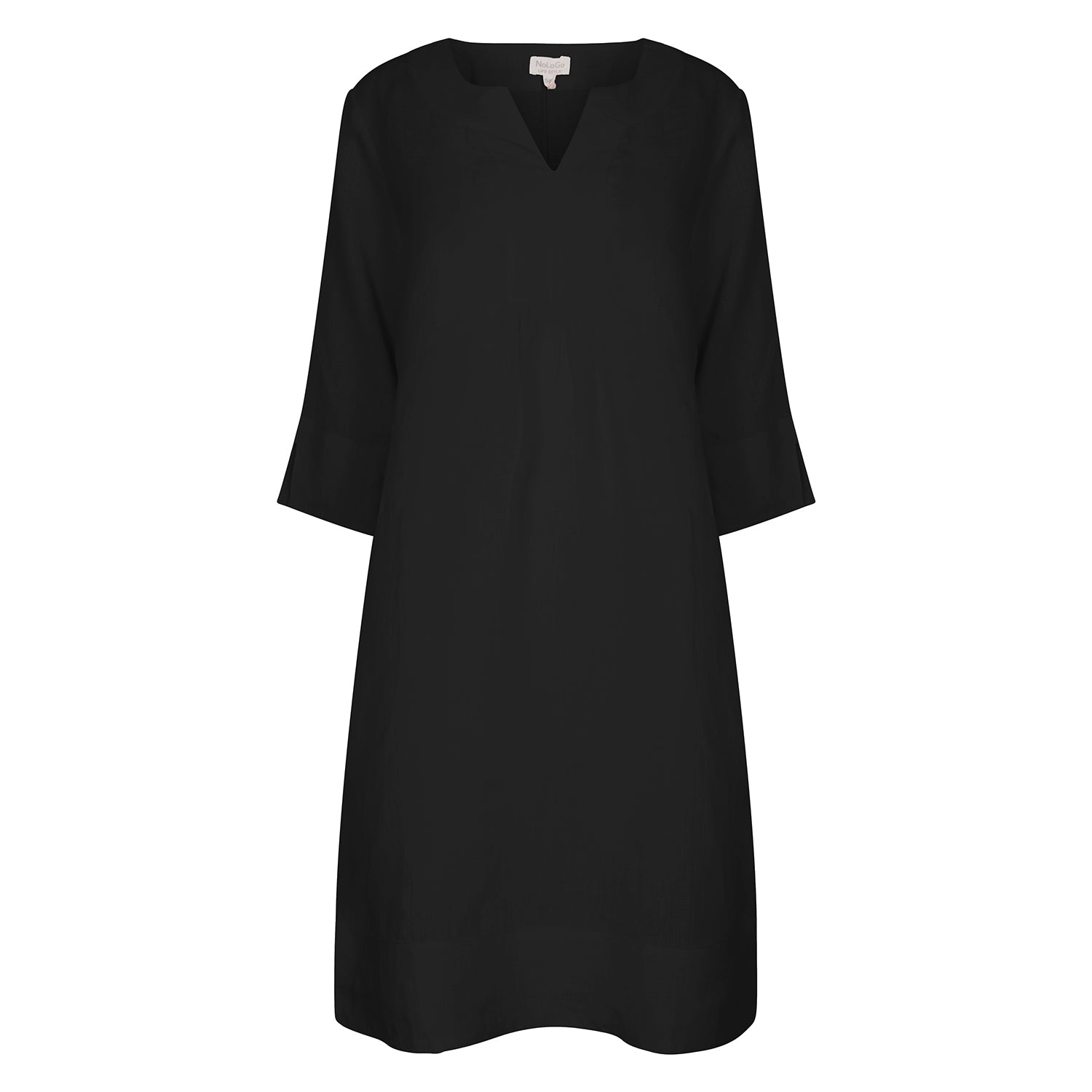 Life Style Easy Tunic Dress Linen - Parrot