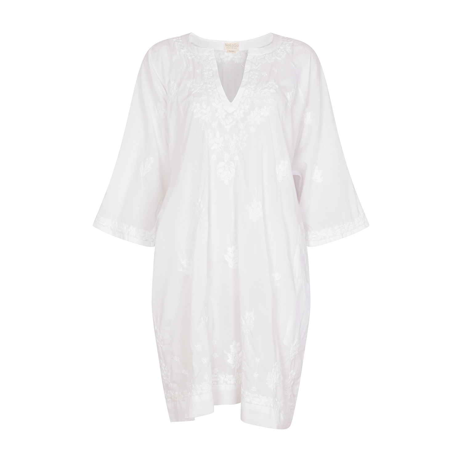 Valentina - Hand Embroidered Tunic Dress