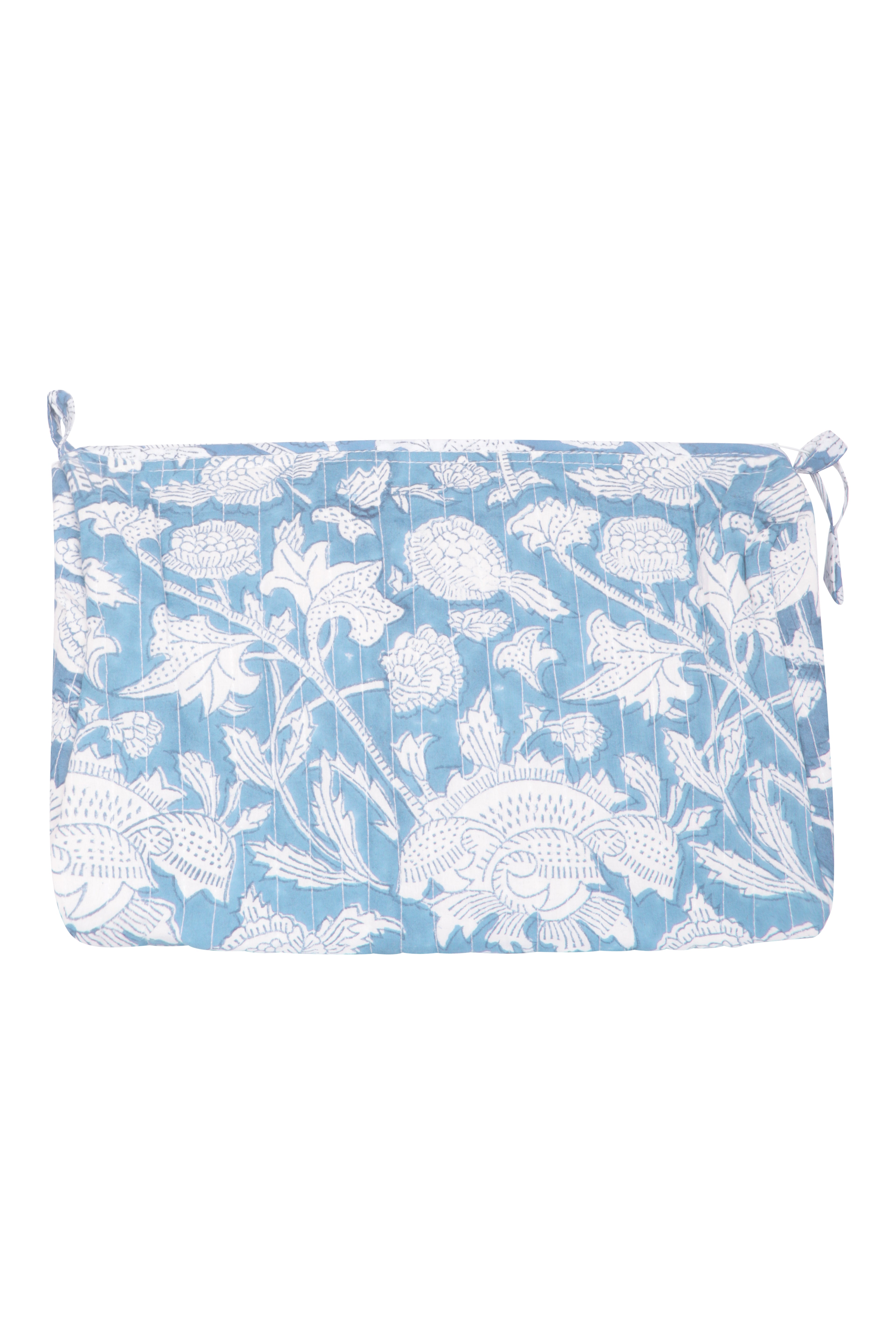 Hand Printed Nightshirt- De-Nimes Blue