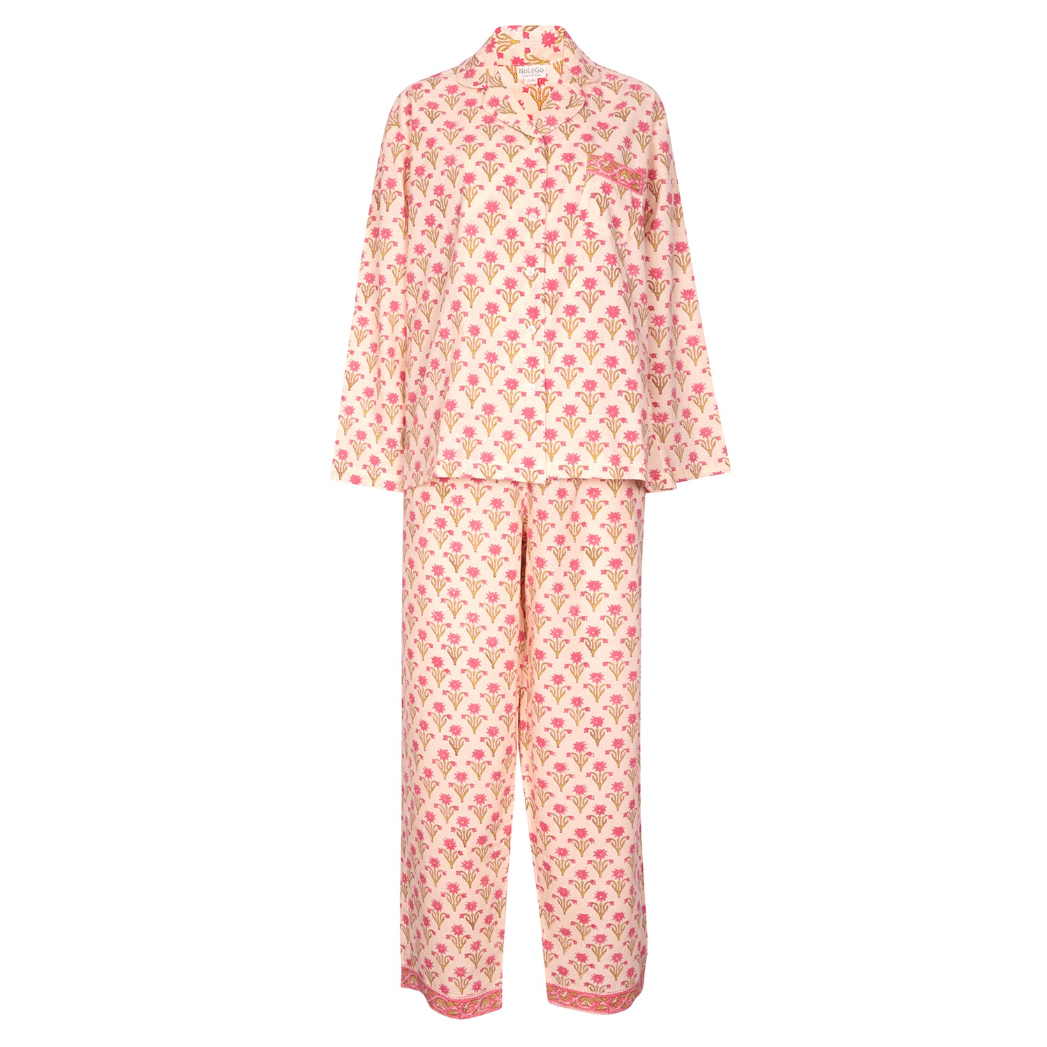Hand Printed PJ&