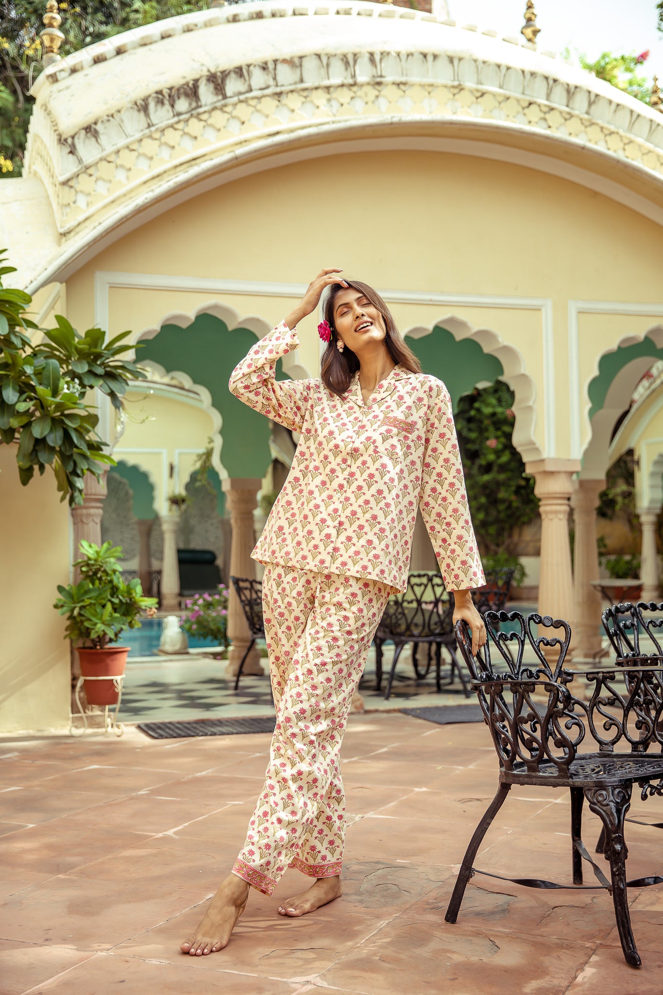 Hand Printed PJ&