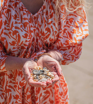 Kaftan - Breezy Toasted Orange - One Size