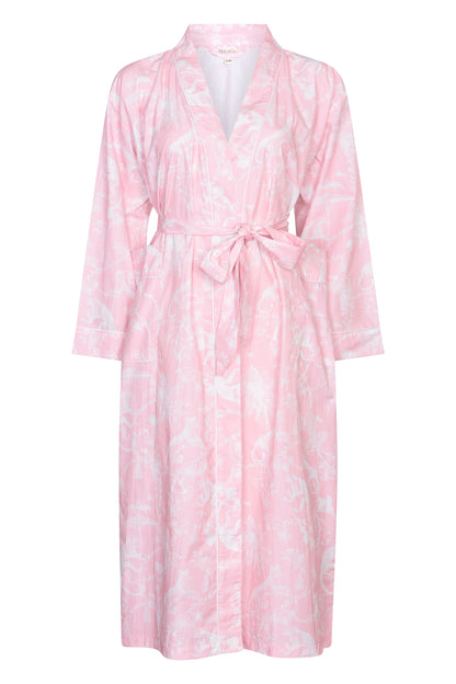 Jungle Party Kimono Robe - Pink