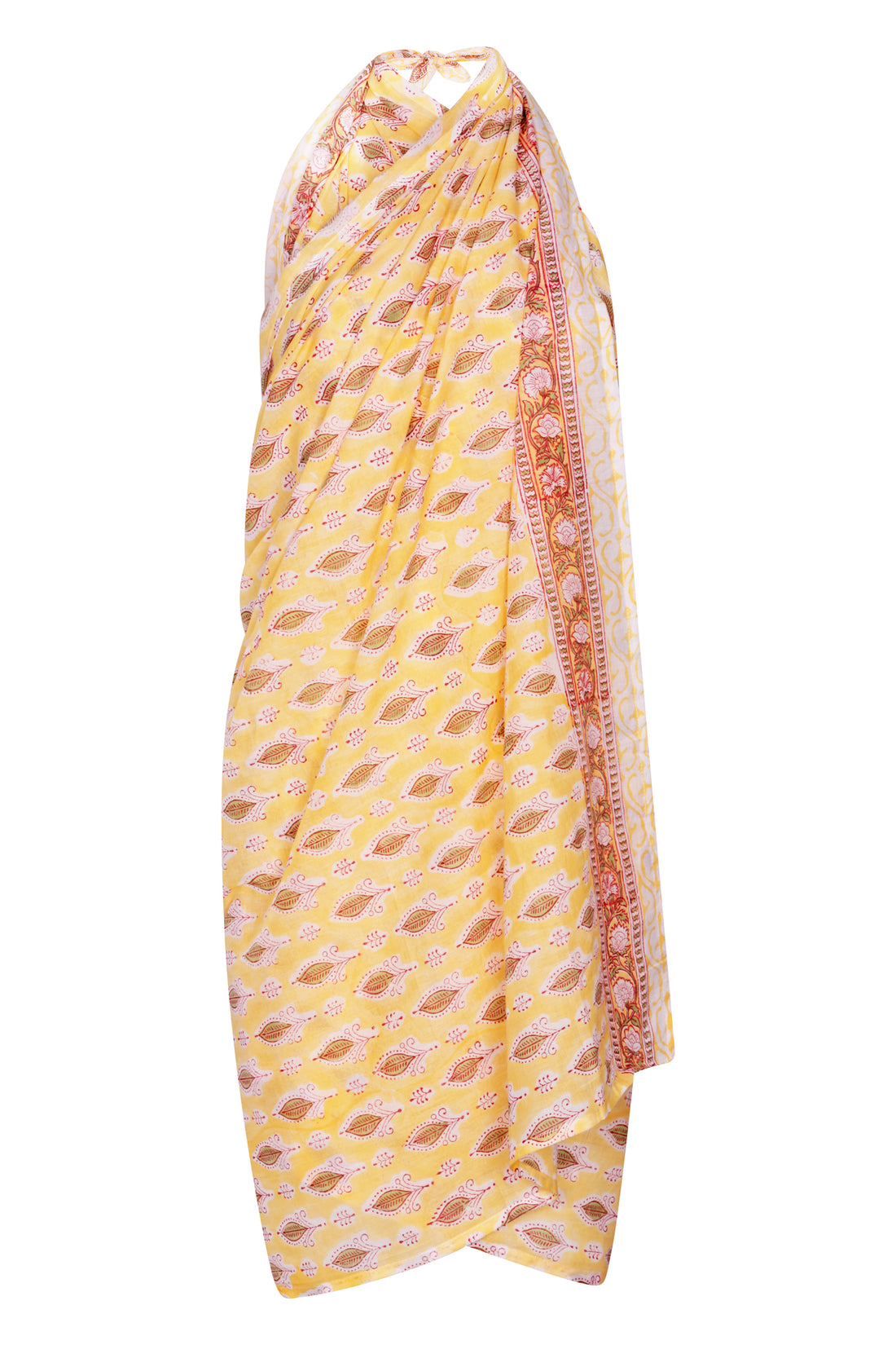Sarong-One Size - Lemon Cocktail