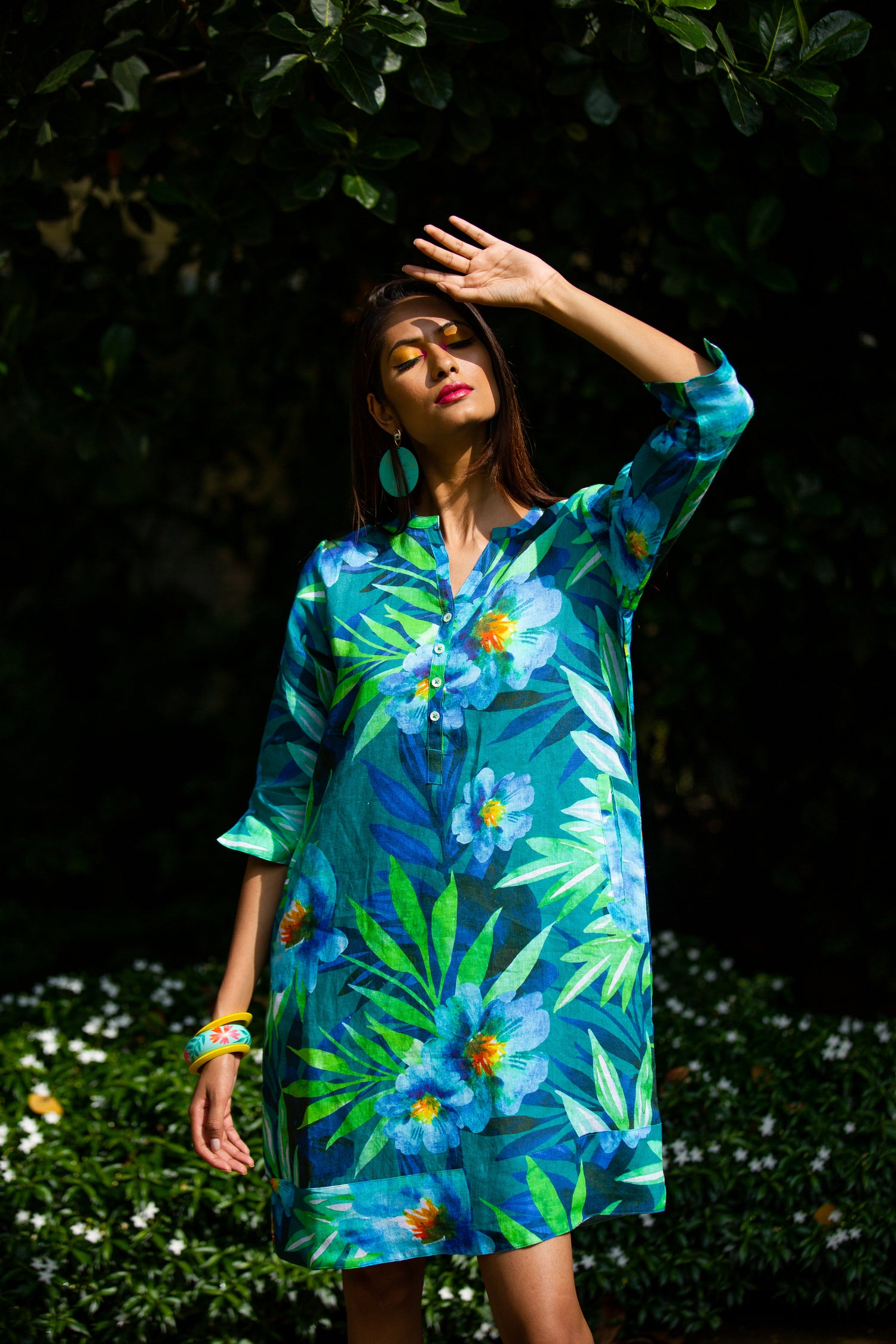 Jambo Tunic Dress Linen