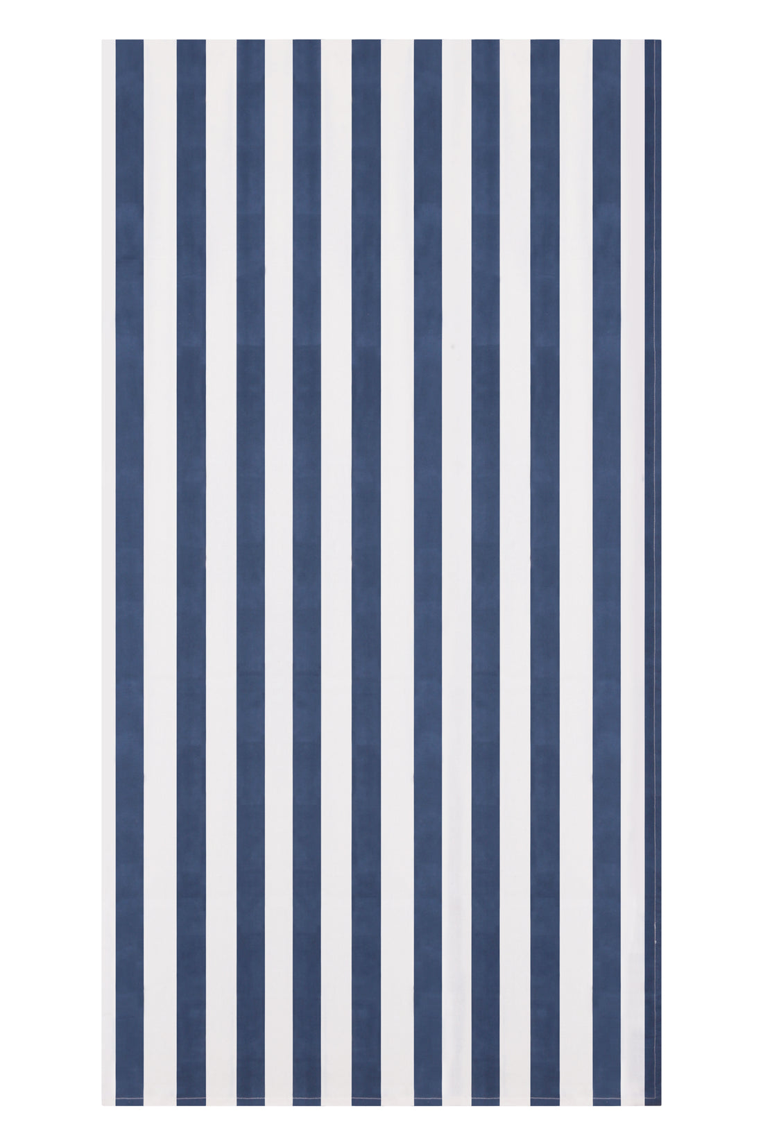 Broad Stripe Cloth 170 x 300 cms Table Cloth Cotton Indigo M/L