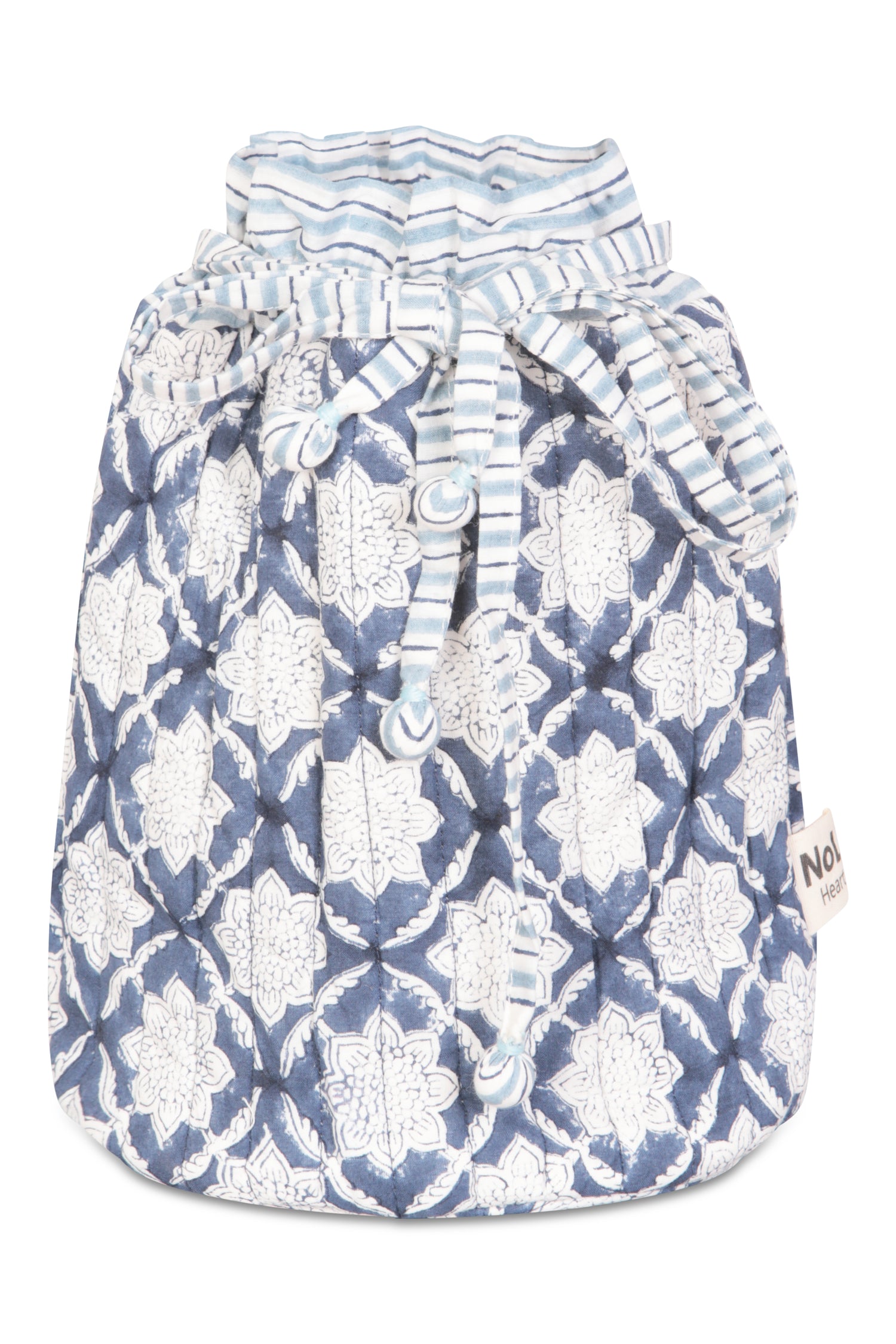 Retreat Fresco Multi Stripe Washbag Washbag Cotton Indigo One Size