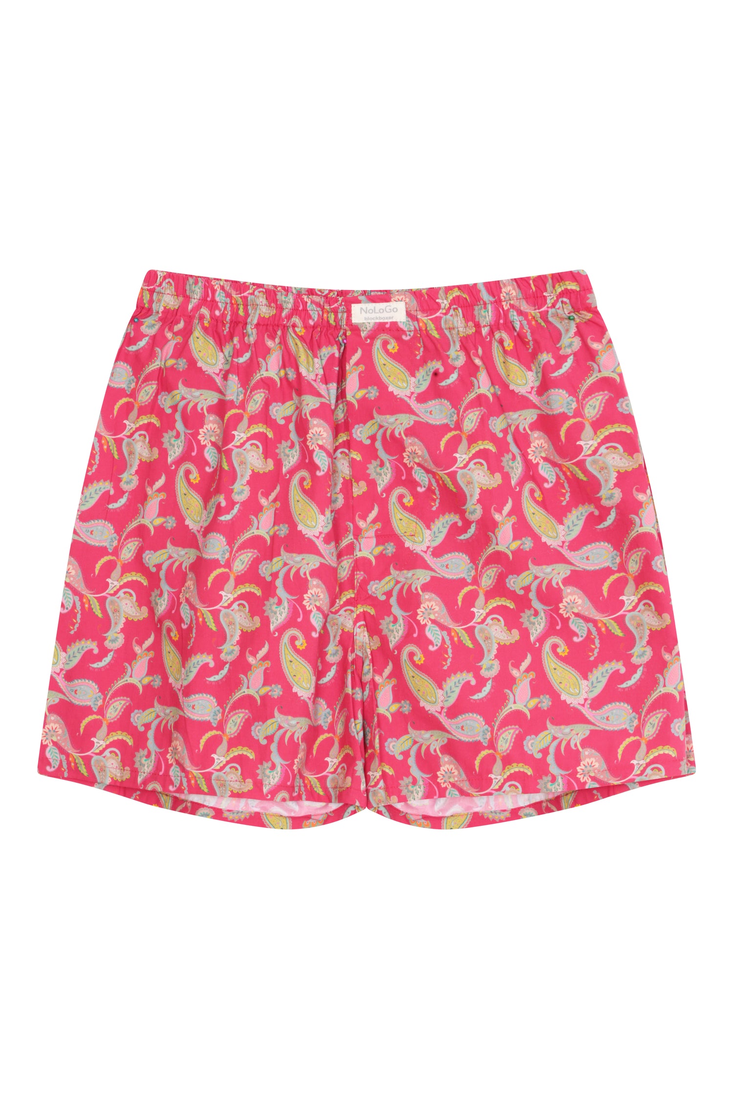 Paisley Print Boxers Boxer Short Cotton Red