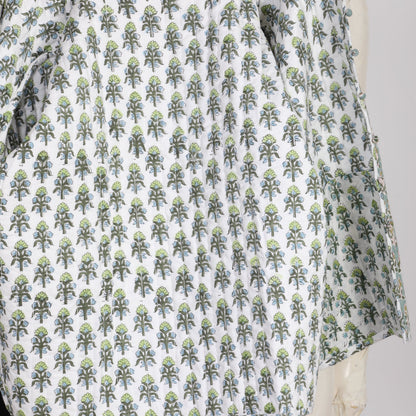 Luxury Quilted Chelsea Jacket  -  Rosemary-Green