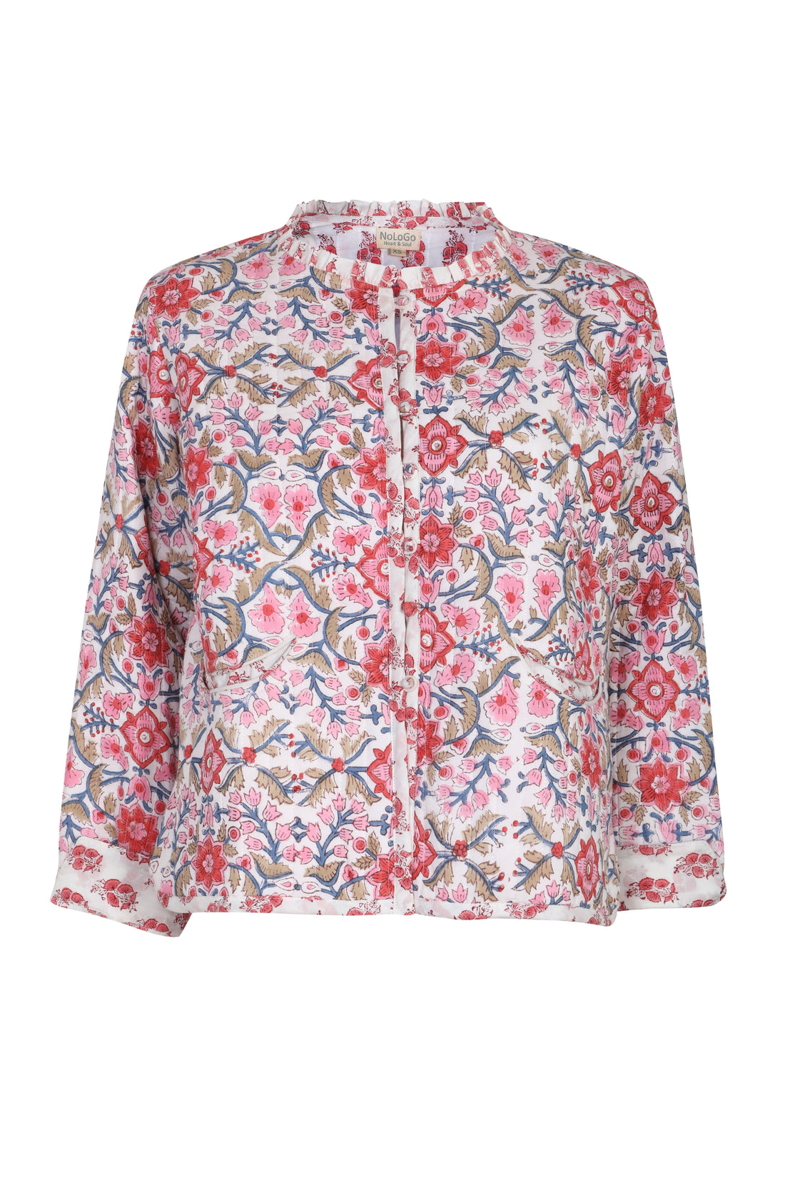 Luxury Quilted Chelsea Jacket - Muti Rose Pink