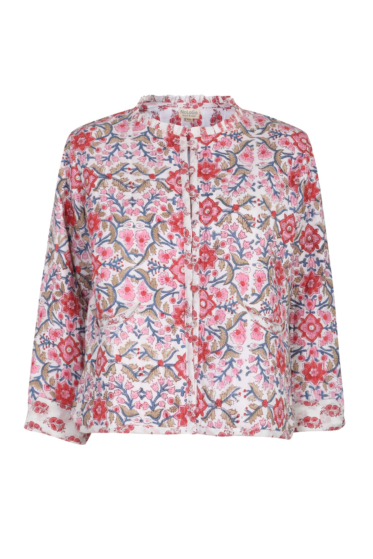 Luxury Quilted Chelsea Jacket - Muti Rose Pink