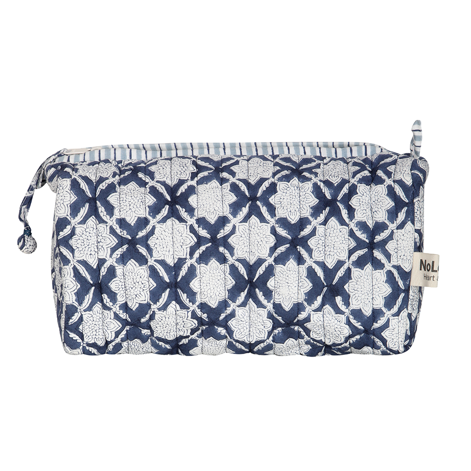 Fresco Washbag Cotton Deep Sea Blue One Size (Copy)