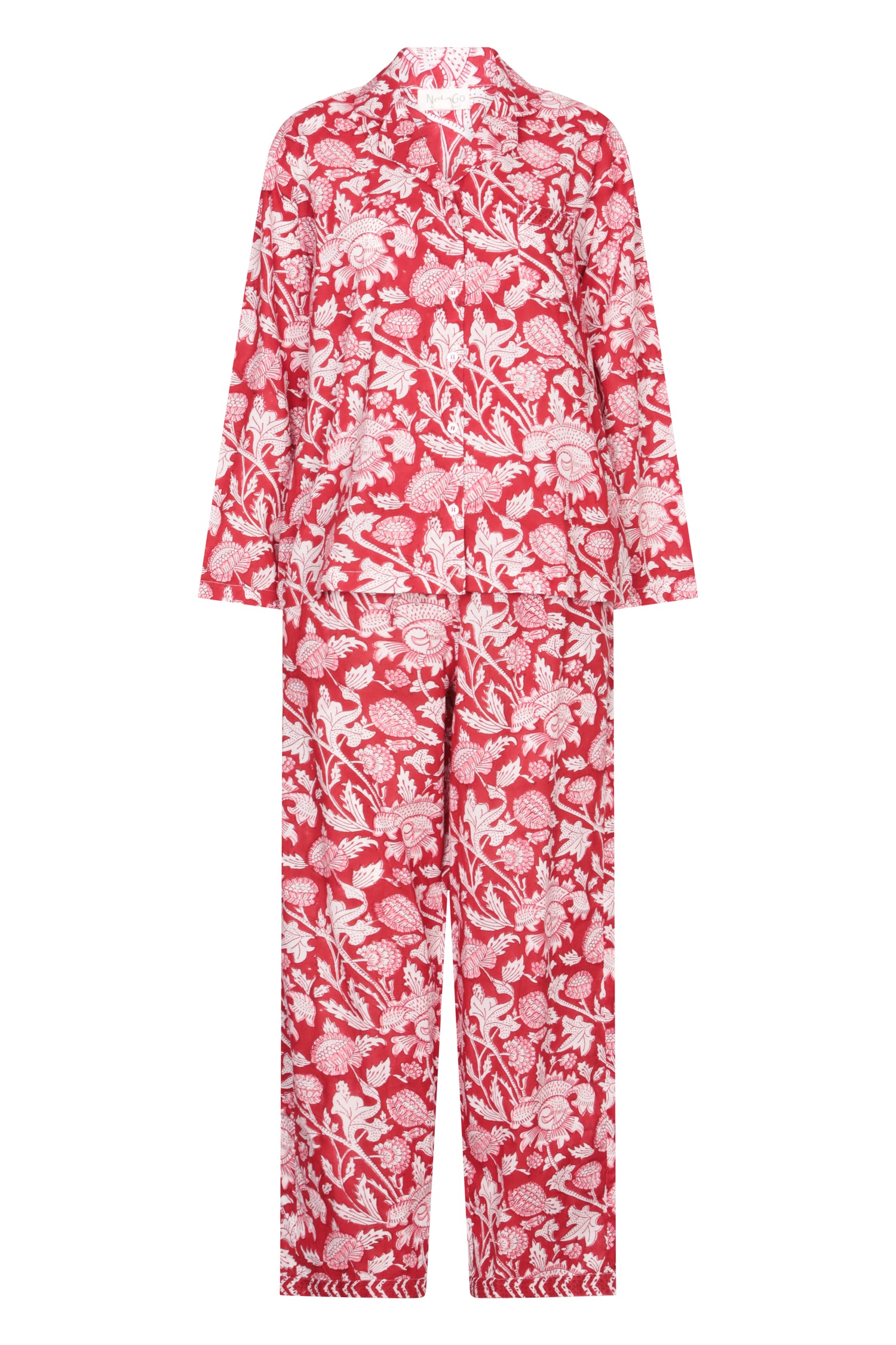 Hand Block Printed PJ&