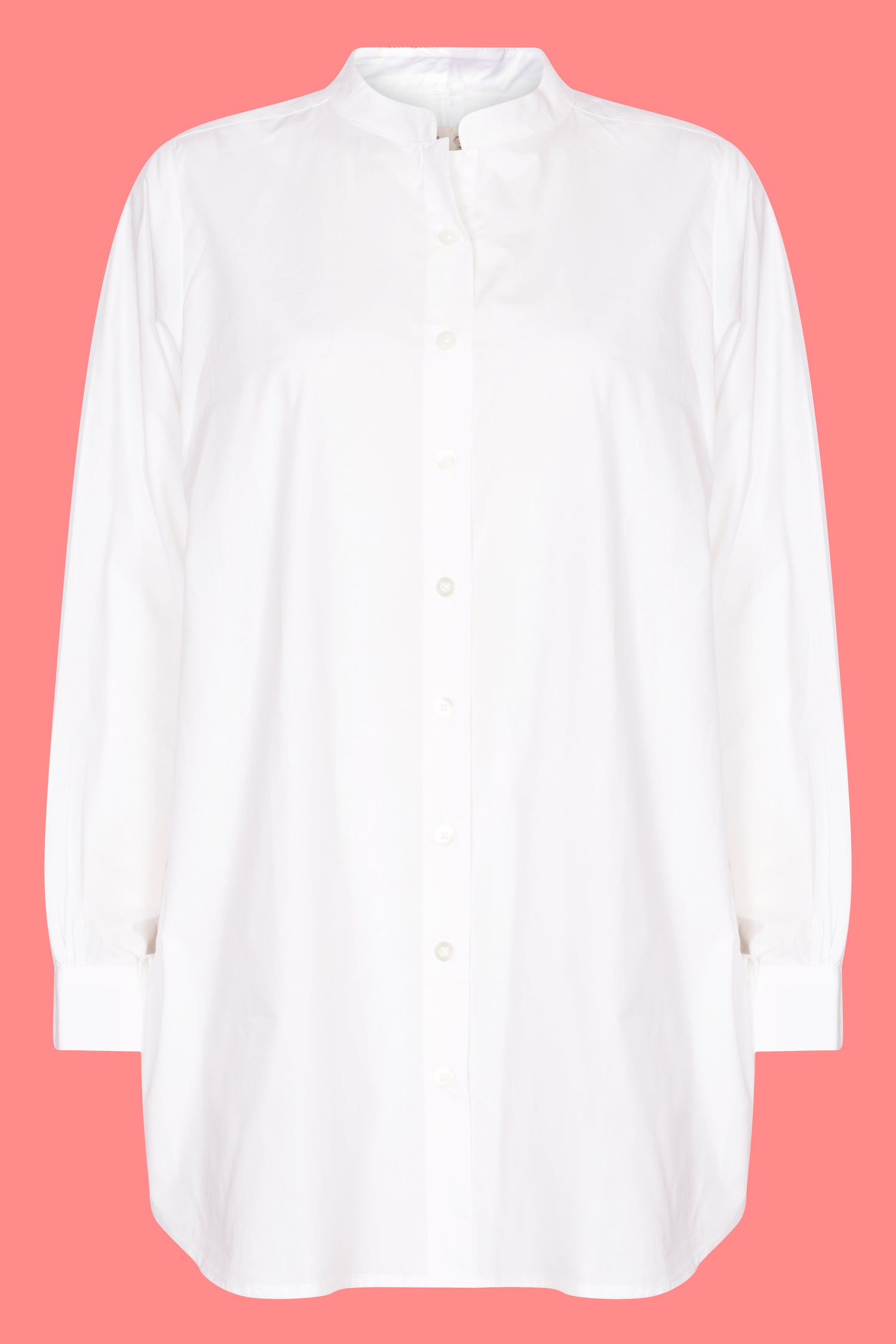 Malabar Oversized Shirt - White