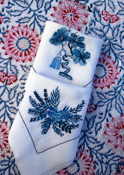 Napkins - Fern Flower - Linen - Pack of 4