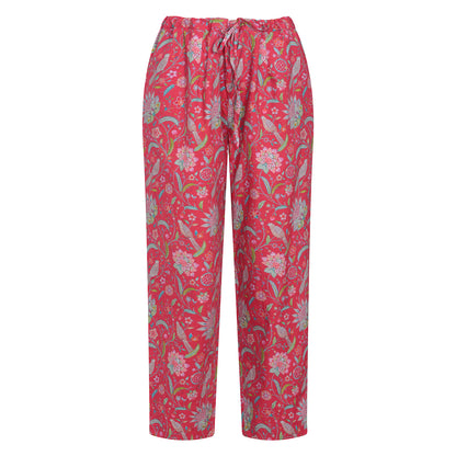 Birdsong Print Trousers Bloomsbury Blue