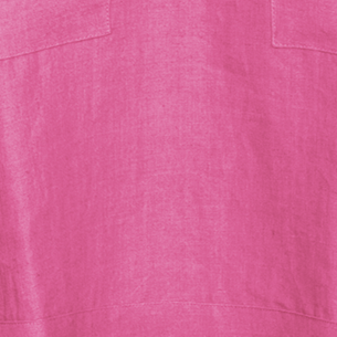 Up Town Linen Shirt Dress - Peony Pink