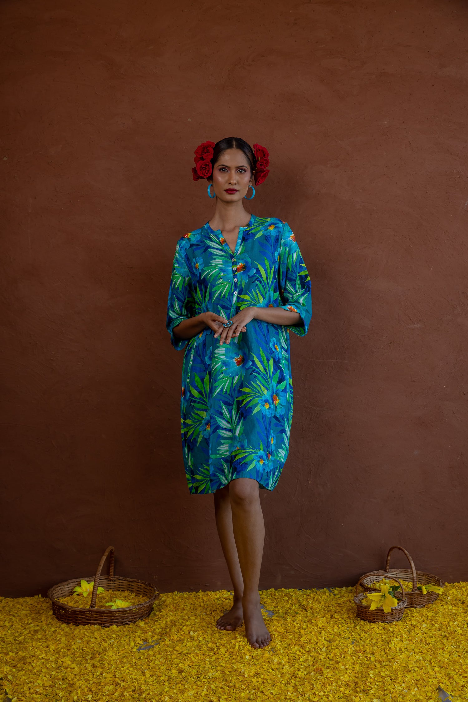 Jambo Tunic Dress Linen