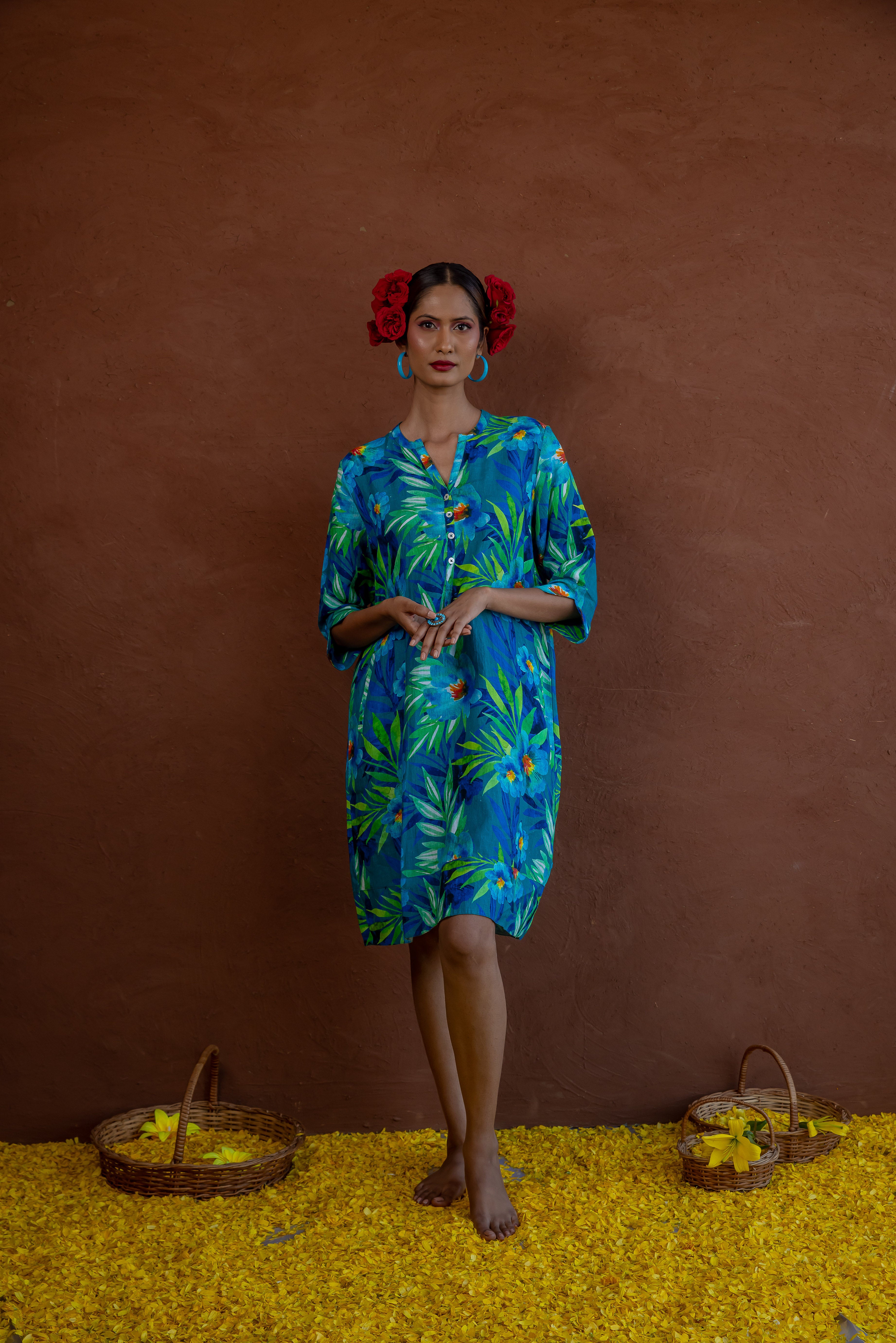 Jambo Tunic Dress Linen