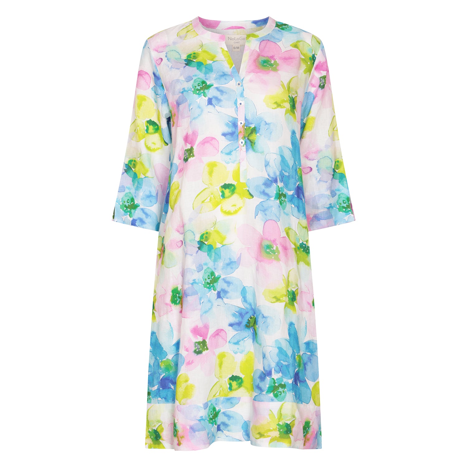 Murano Print Tunic Classic Dress