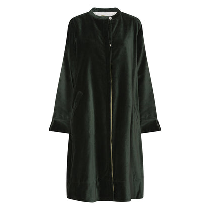 Velvet Super Mix Coat - Black