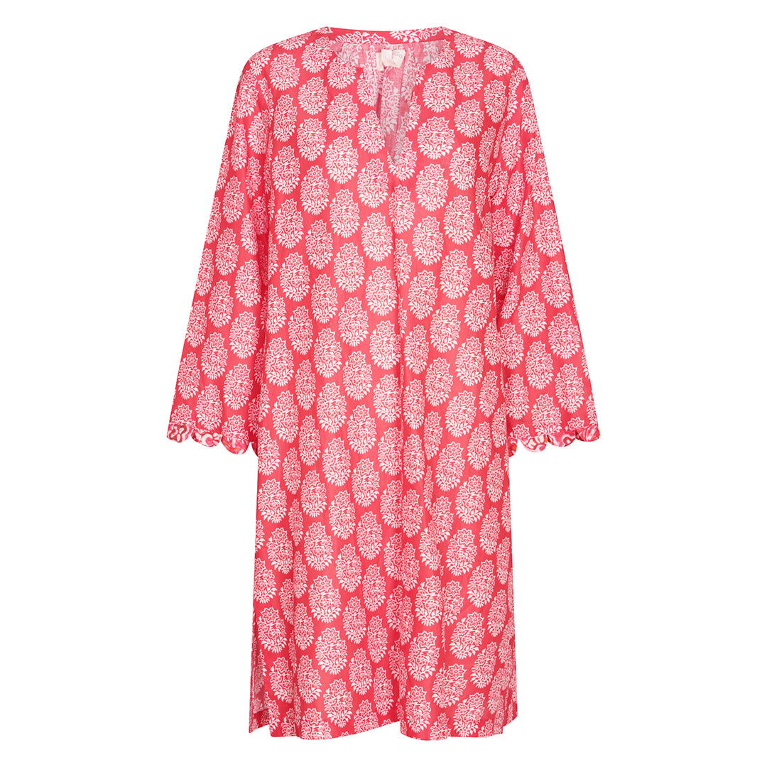 Bon Bon Angel Nightdress Cotton Geranium Pink