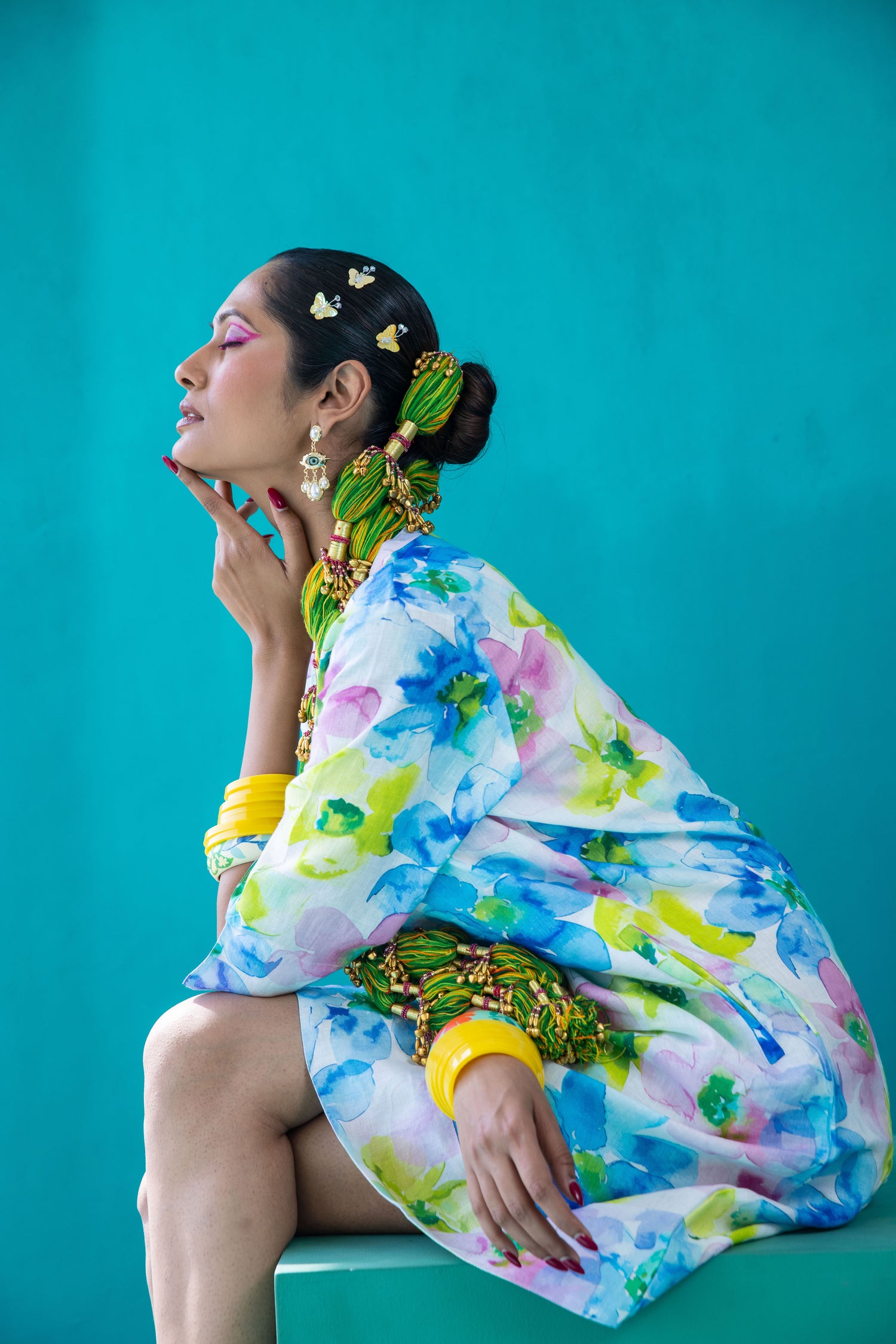 Murano Print Tunic Classic Dress