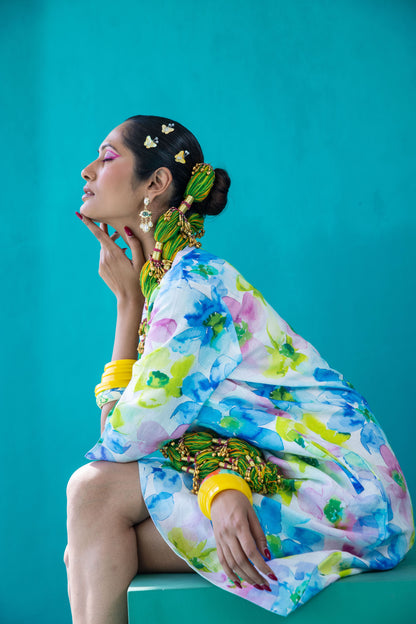 Murano Print Tunic Classic Dress