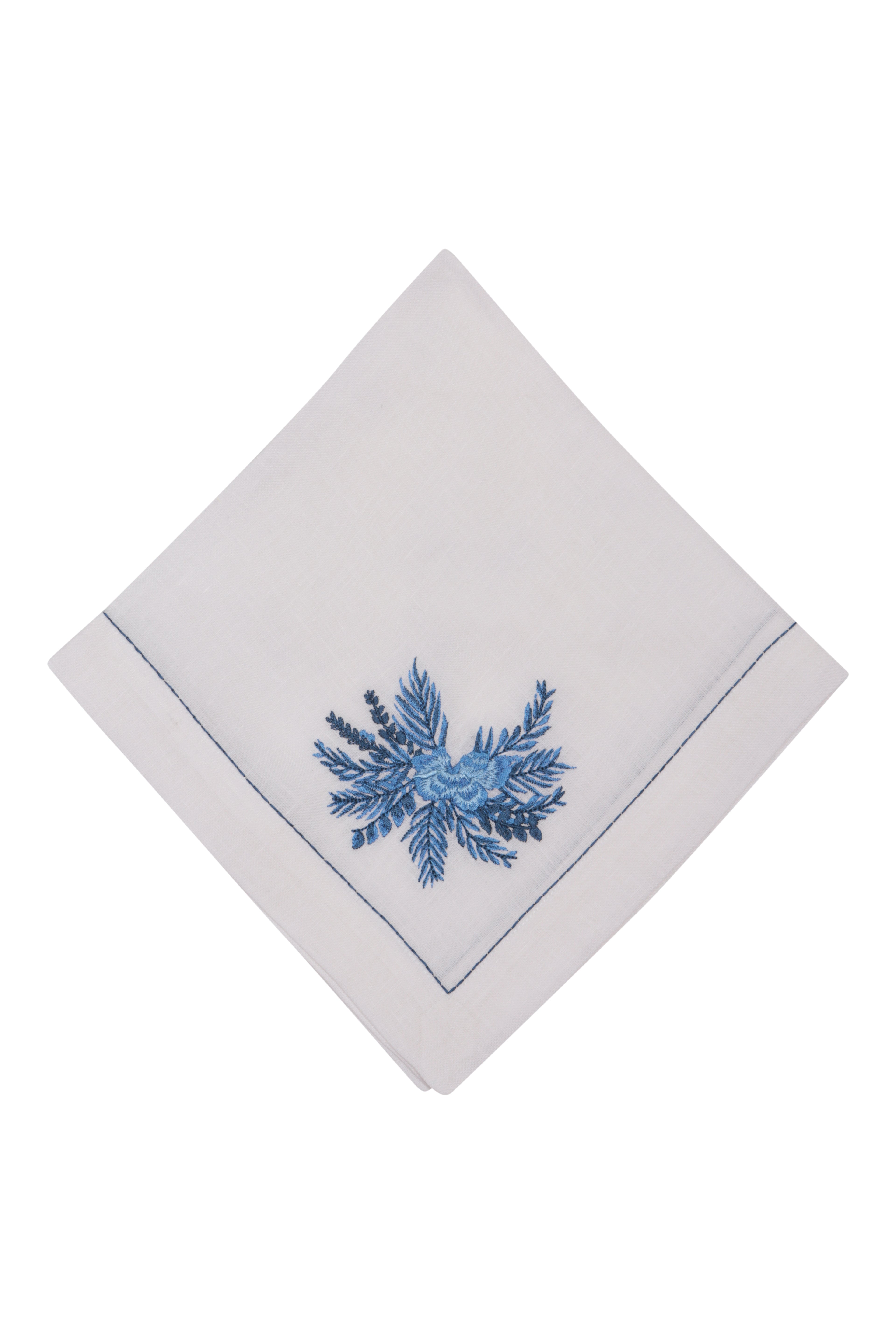 Napkins - Fern Flower - Linen - Pack of 4