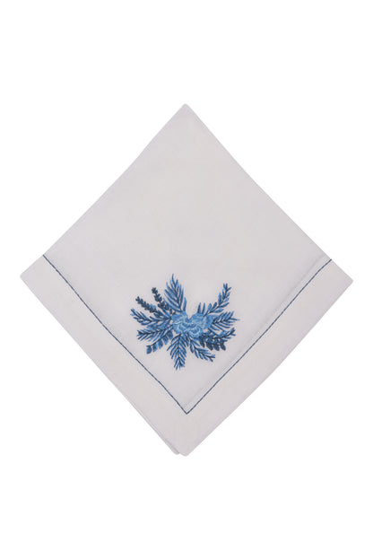 Napkins - Fern Flower - Linen - Pack of 4