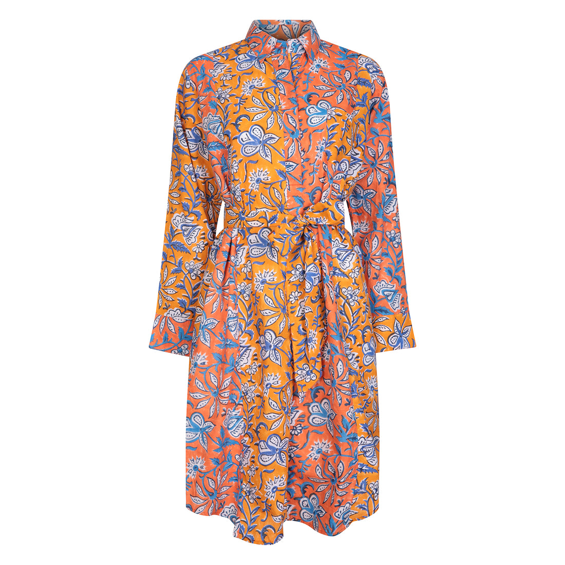 Mix Match Shirtdress Cotton Multi Citrus