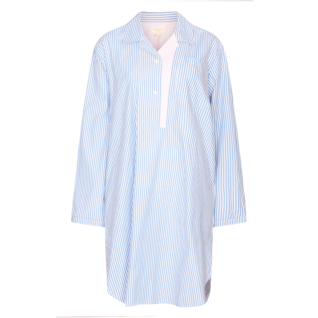 Mix Match Nightshirt Cotton Blue