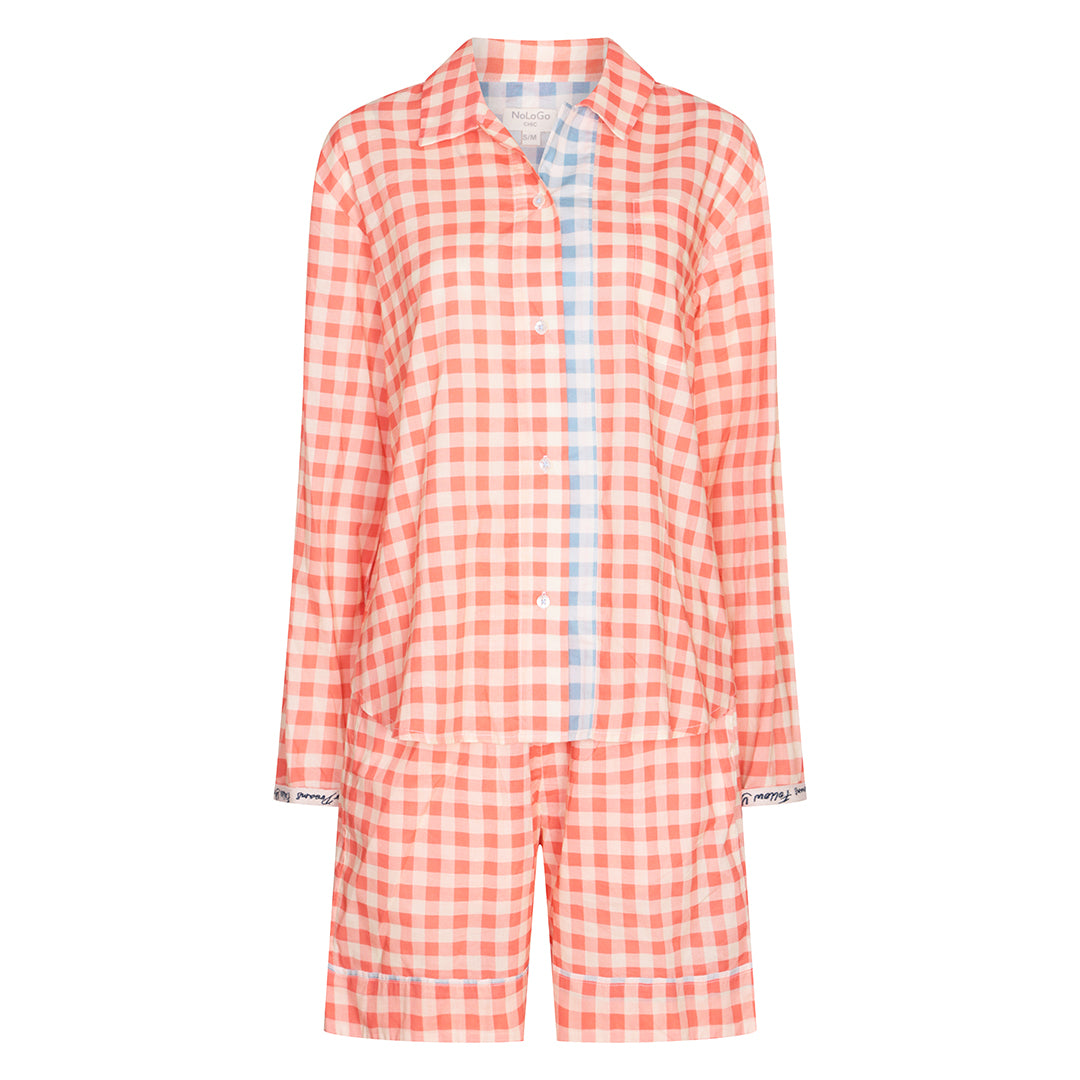 Gingham Set Woman&