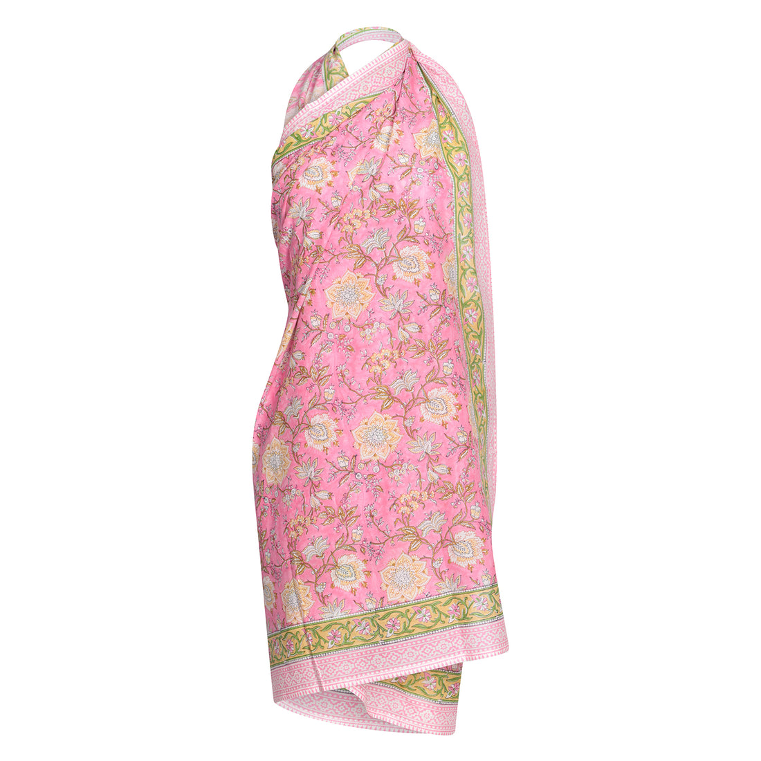 Lemon Bloom Sarong - One Size - Pink