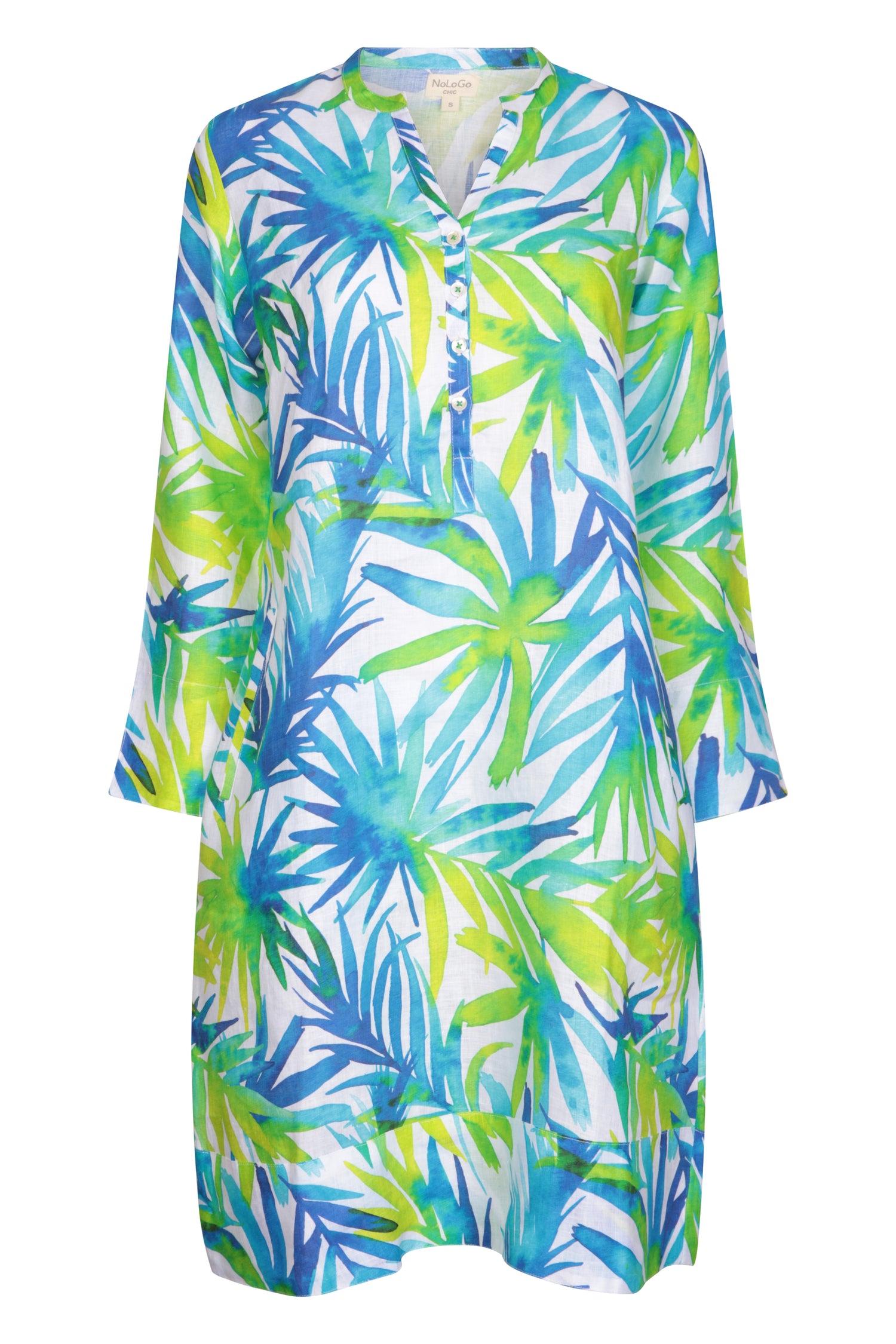 Superfern Tunic Dress Linen