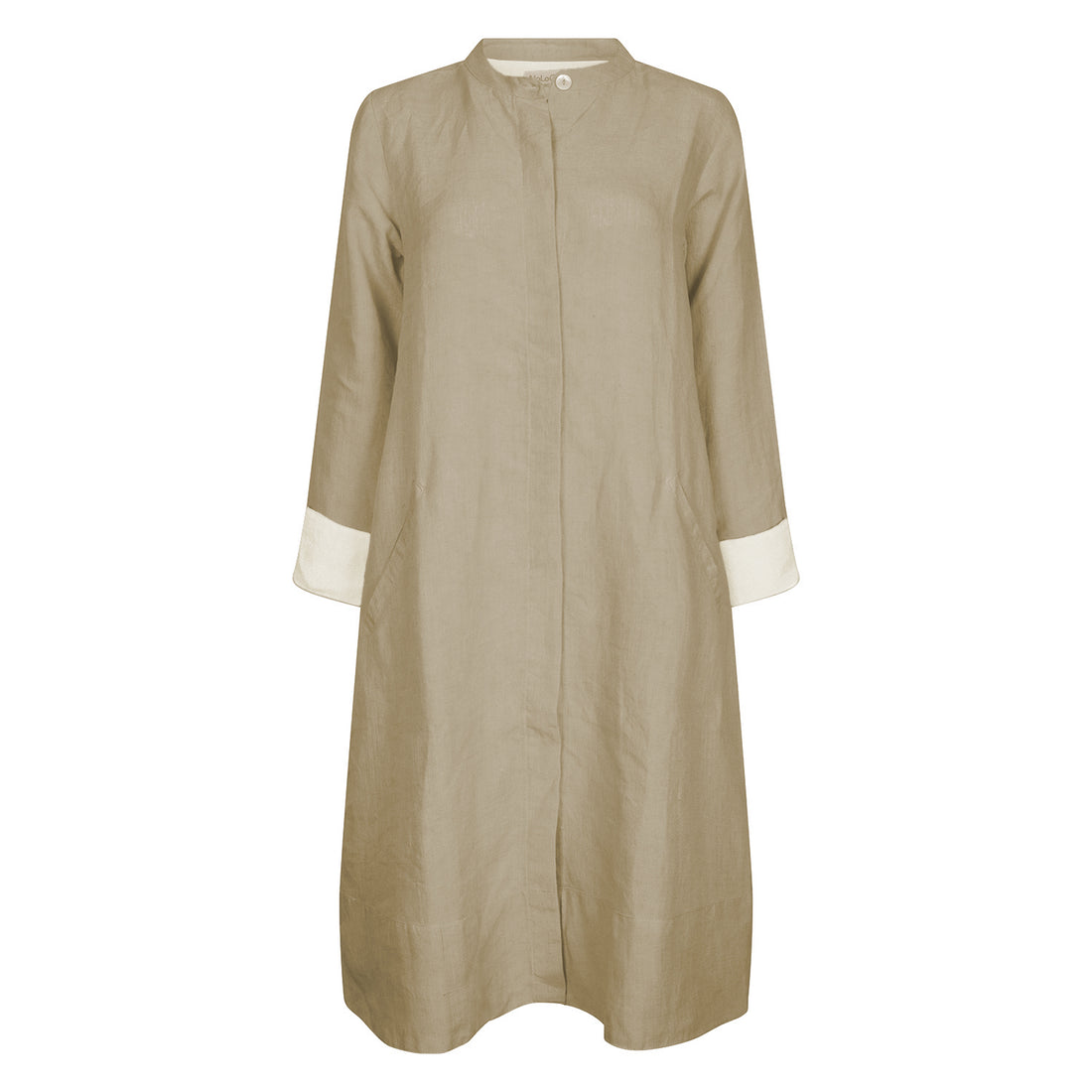 Super Mix Coat Dress - Sandcastle