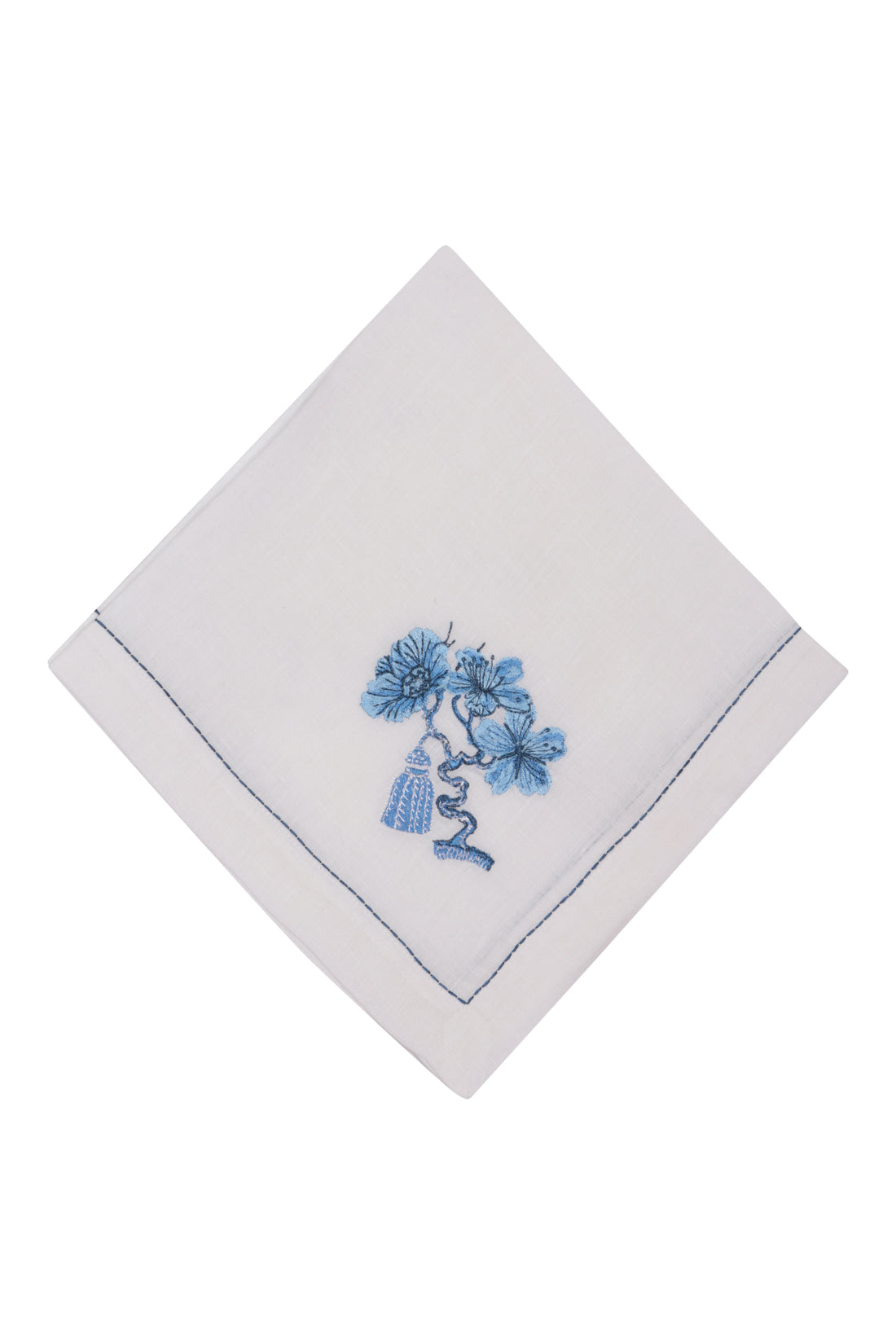Napkins - Tassel - Linen - Pack of 4