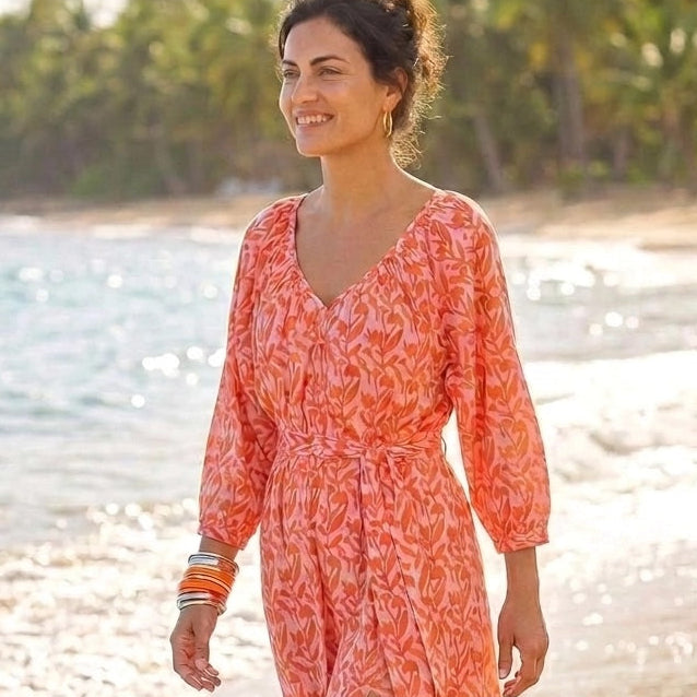 Kaftan - Breezy Toasted Orange - One Size