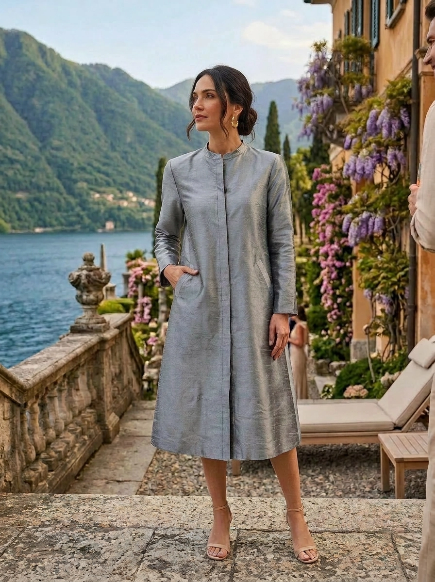 Super Mix Coat Silk - Silver