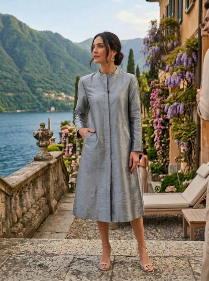 Super Mix Coat Silk - Silver