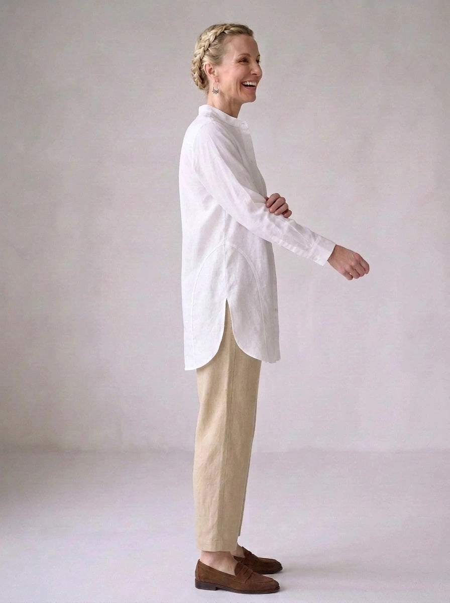 Malabar Oversized Shirt - White