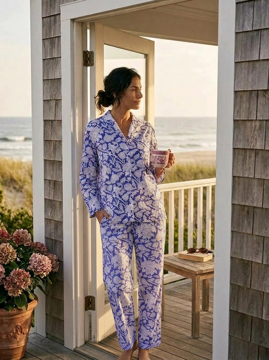 Hand Printed PJ&