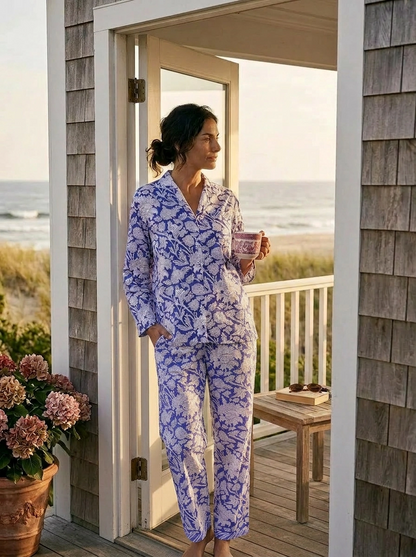 Hand Printed PJ&