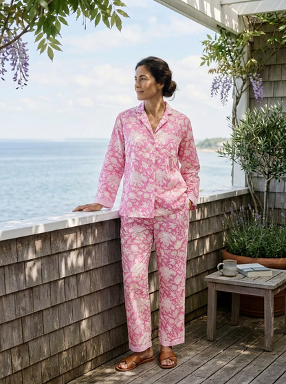 Hand Printed PJ&