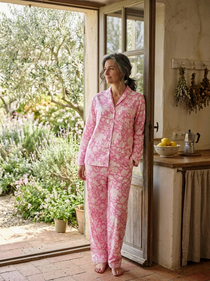Hand Printed PJ&