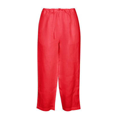 Garment Washed Trouser - Rosehip